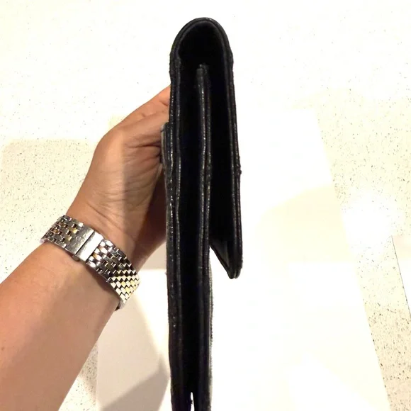 Chanel Black Quilted Leather Pouch - Picture 9 of 14